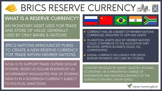 BRICS reserve currency slide