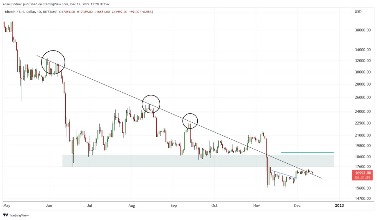 bitcoin daily chart