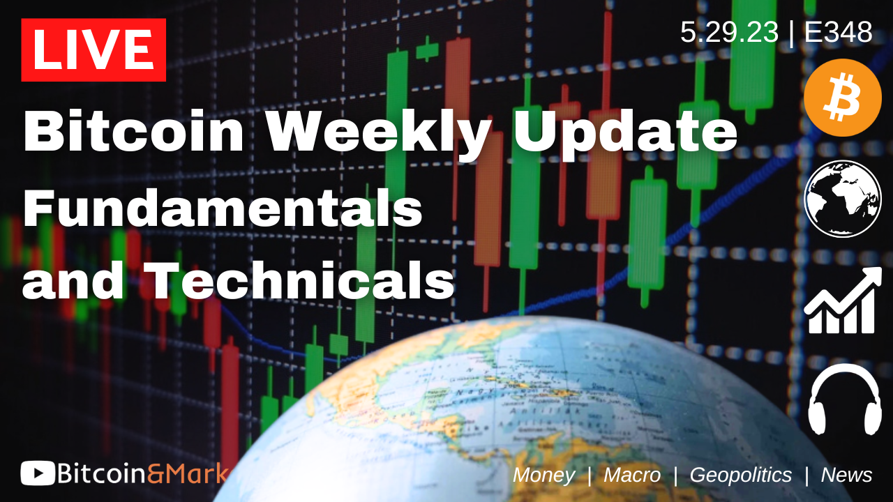 Bitcoin Weekly Update, Fundamentals Report - Daily Live 29 May 23 | E348