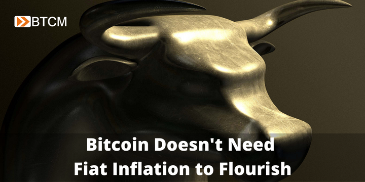 Bitcoin Does Not Need Fiat Inflation to Flourish
