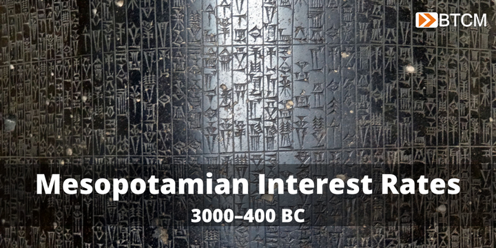 Mesopotamian Interest Rates: 3000–400 BC