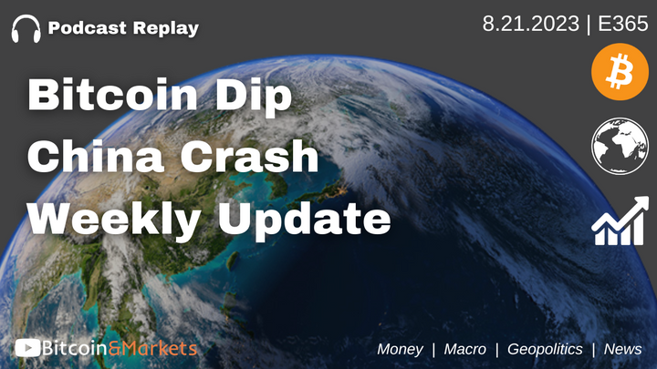 What's Happening Now? Bitcoin Dip, China Crash - E365